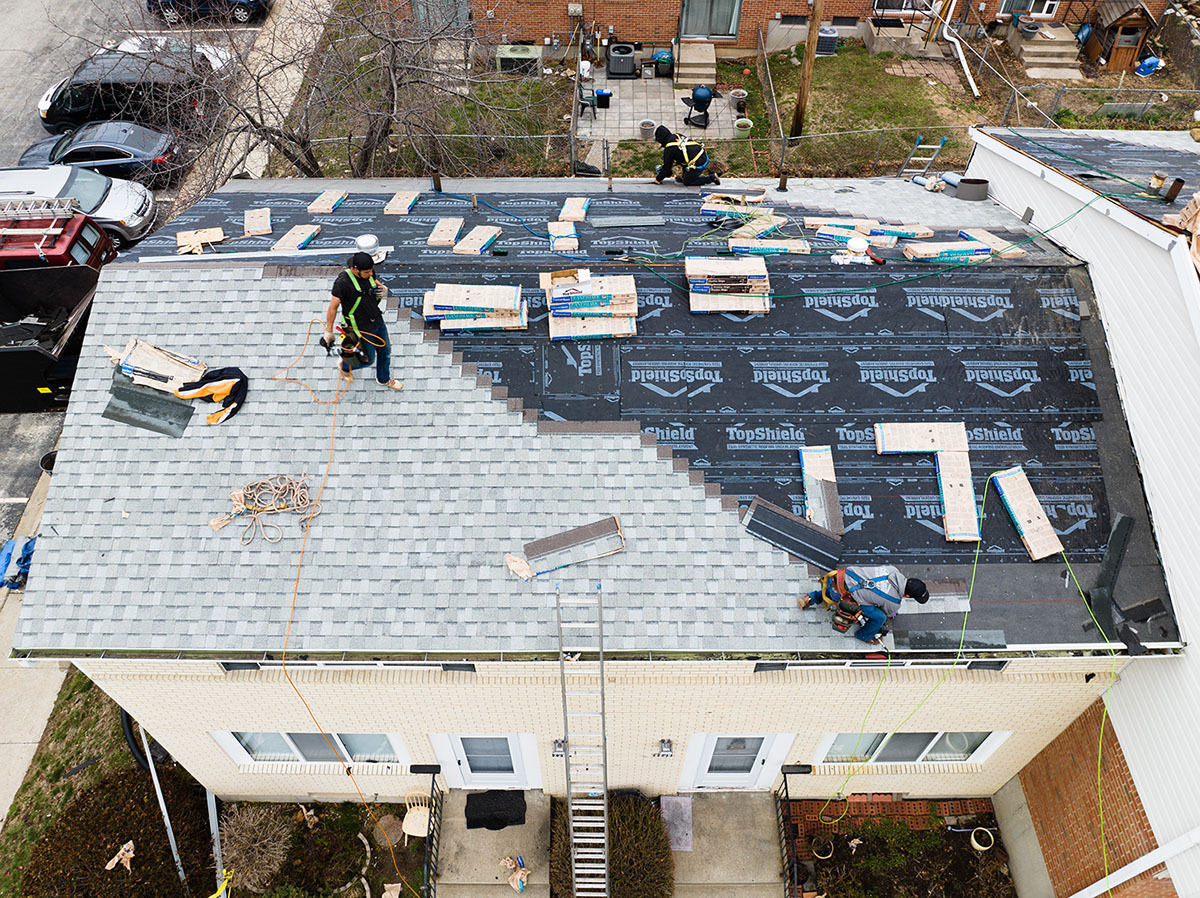 Merriam Roofing Services in Kansas